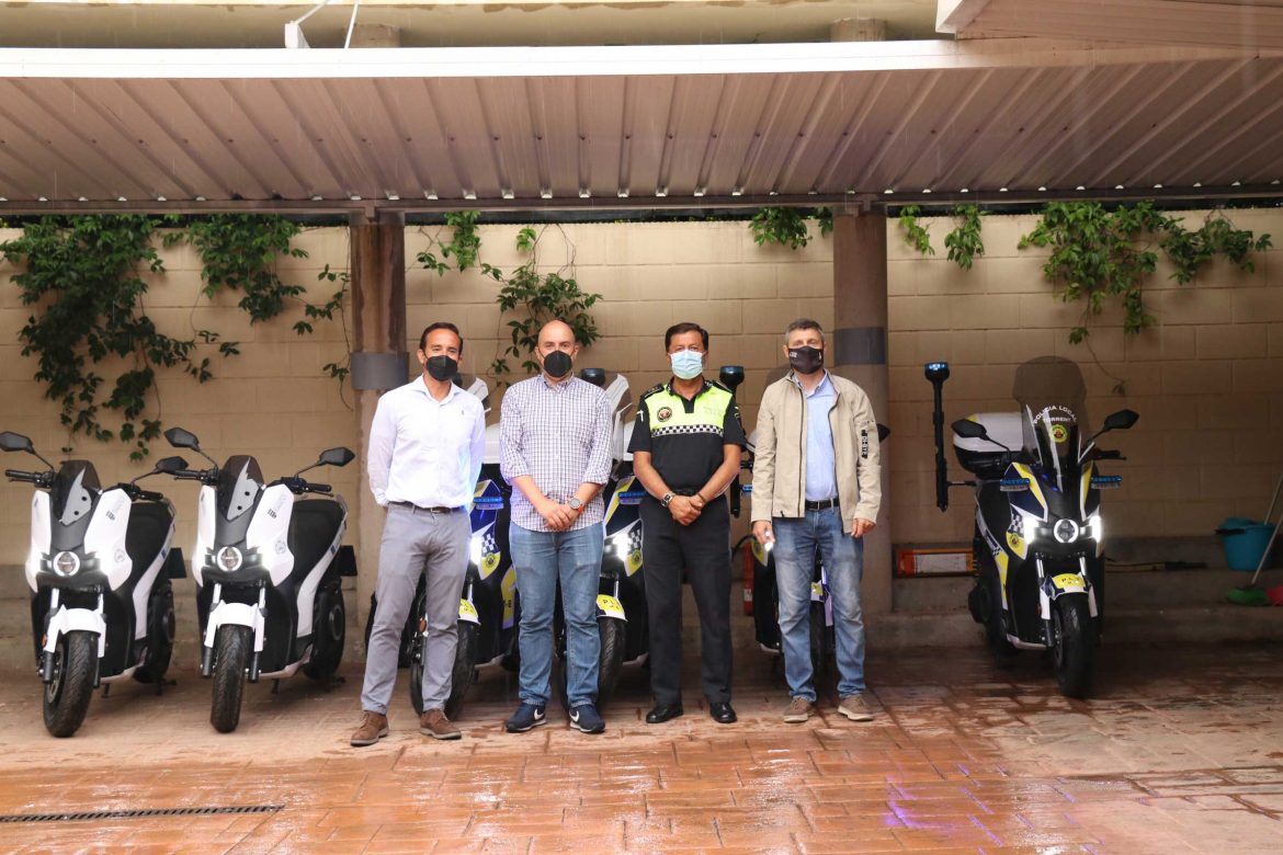 Una policía más sostenible con 6 motos eléctricas