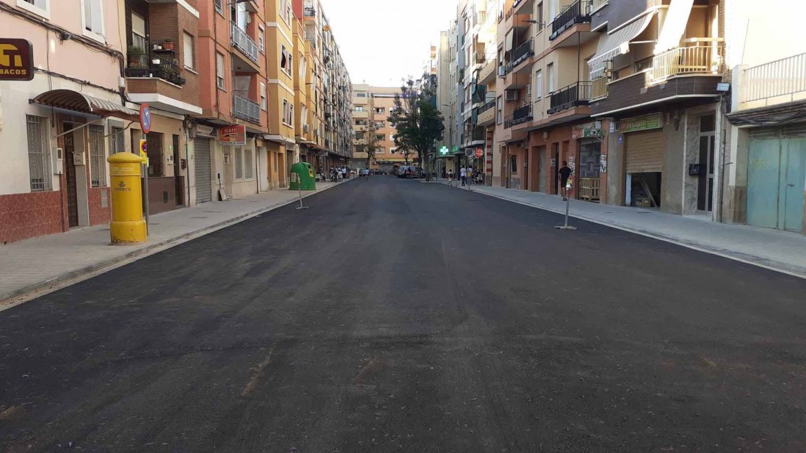 Terminan las obras de mejora de la calle Nicolás Andreu