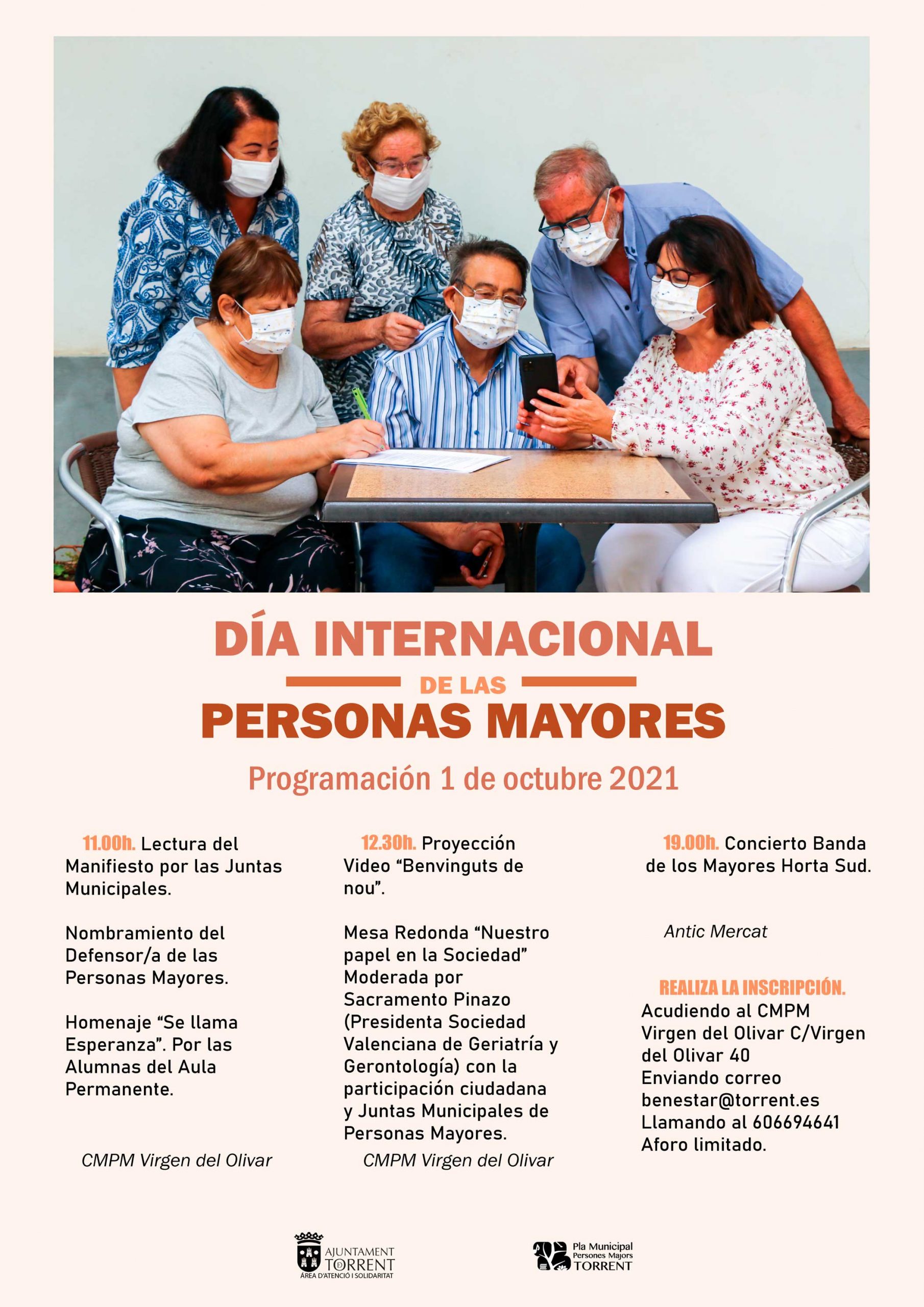 Torrent celebra el Día Internacional de las Personas Mayores - A LA ...