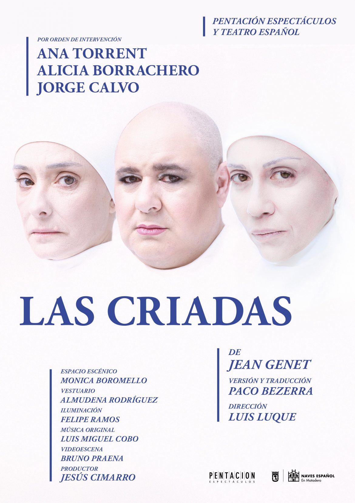 Ana Torrent, Alicia Borrachero y Jorge Calvo protagonizan “Las Criadas” de Jean Benet