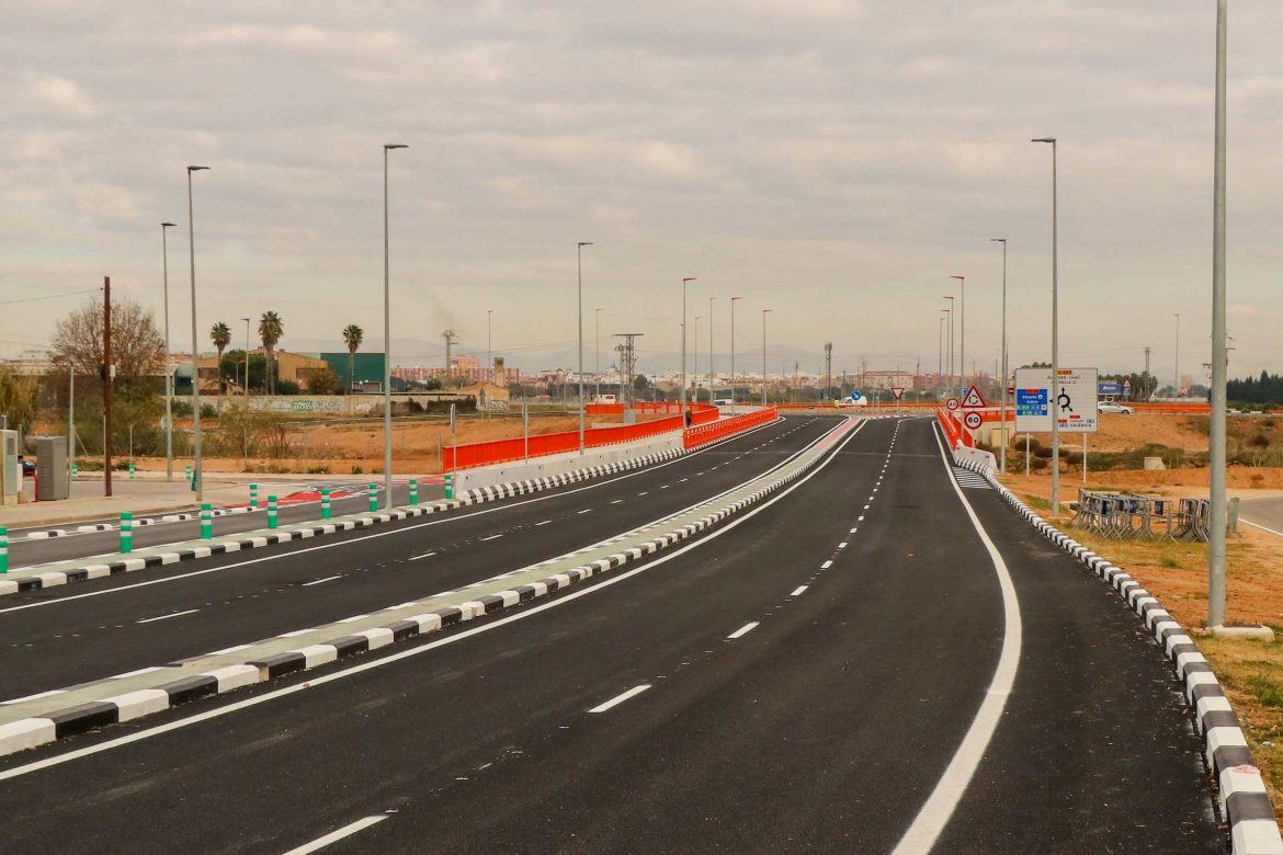 Se abre al tráfico el puente del Safranar que conecta Torrent con el corredor comarcal