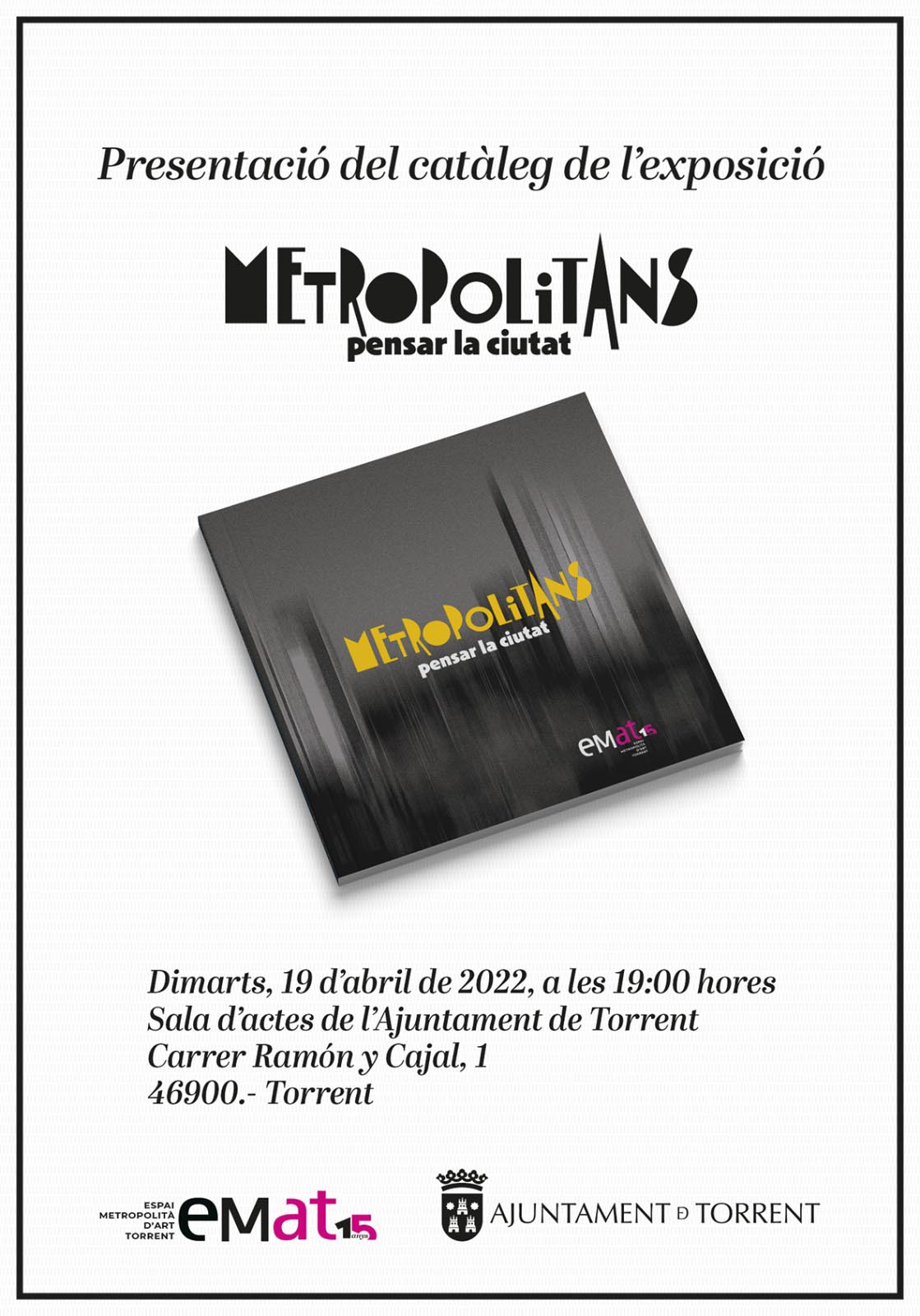 Torrent presenta el catálogo de la exposición ‘Metropolitans. Pensar la ciutat’