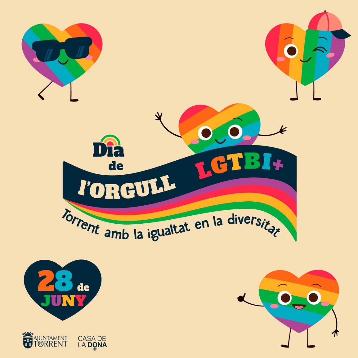 Torrent programa actividades de sensibilización con motivo del Día del Orgullo LGTBI+