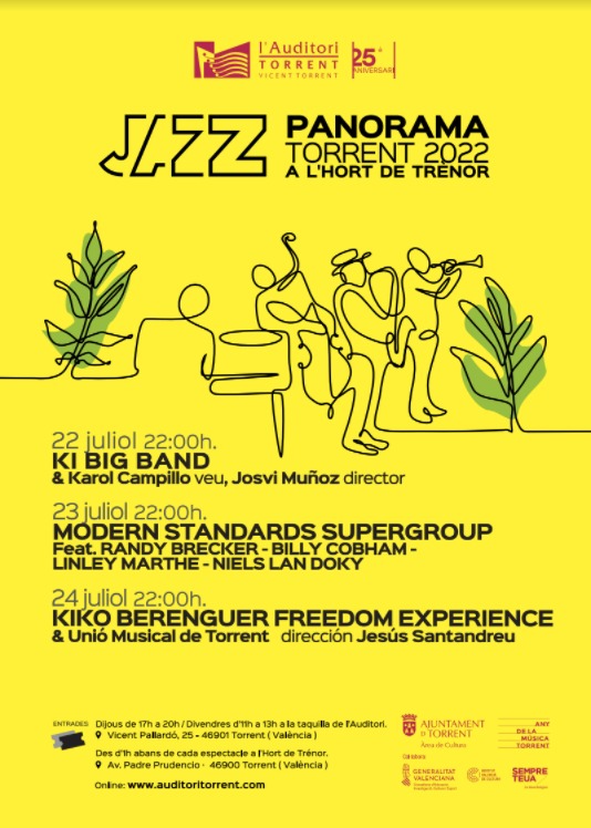 L’Hort de Trénor acoge una nueva edición del festival Jazz Panorama