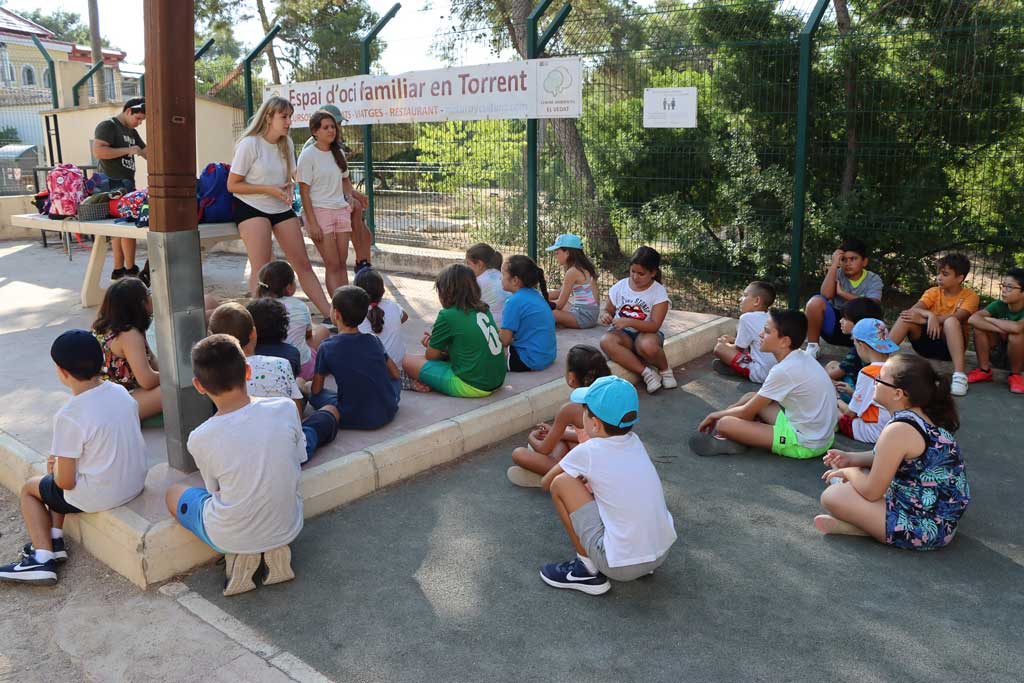 El Centre Ambiental El Vedat acoge un campamento de verano para favorecer la conciliación familiar