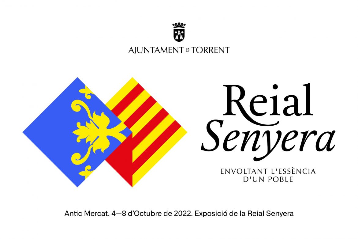Torrent presenta su Reial Senyera en l’Antic Mercat bajo el lema ‘Envoltant l’essència d’un poble’