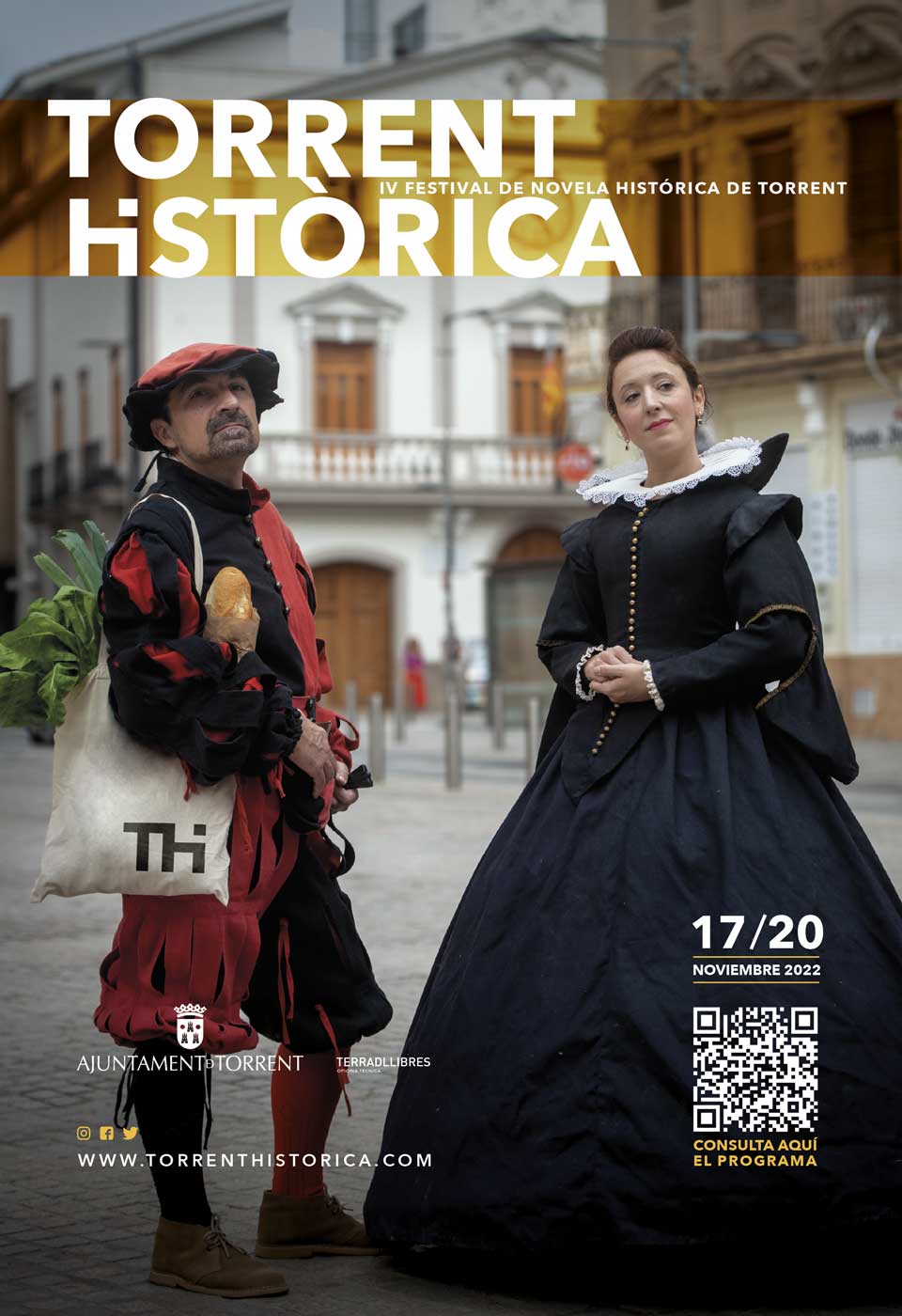 La IV edición de Torrent Històrica llega con un cartel protagonizado por Carmen Posadas, Oliver Pötszch, Andrea Frediani y Agustín Díaz Yanes