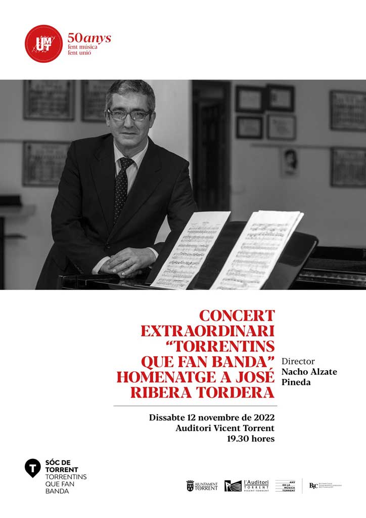 La UMT y el Ayuntamiento de Torrent homenajean a José Ribera Tordera ‘Penya’ en una nueva edición de Torrentins que fan banda