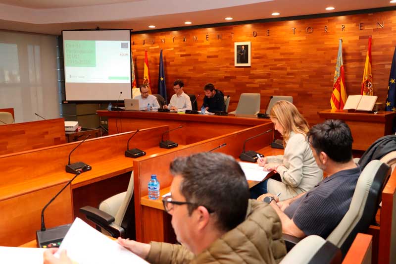 El Ayuntamiento de Torrent y el Consell de Participació hacen balance de los proyectos de la Estrategia de Desarrollo Urbano Sostenible Integrado (EDUSI)