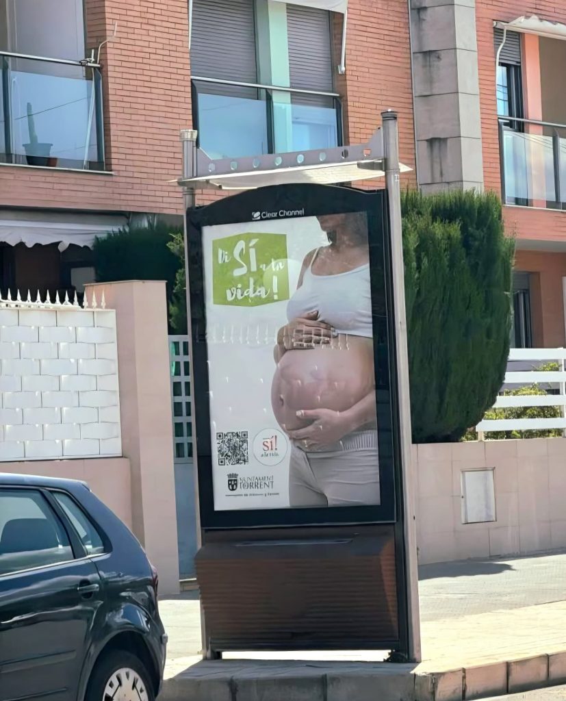 Rechazo a campañas antiabortistas en espacios municipales en Torrent